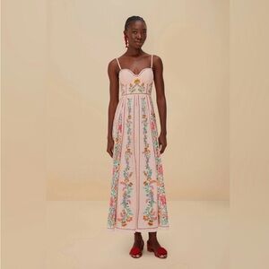 FARM Rio Pink Floral Dress